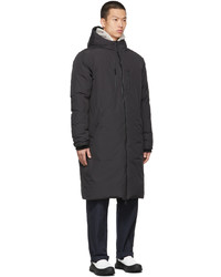 NOBIS Black Wayland Puffer Long Coat