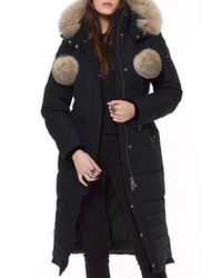 Moose Knuckles Bridle Path Down Parka With Genuine Fox