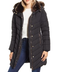 Joules Cherington Ed Hooded Jacket With Faux