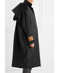 Off-White Convertible Oversized Hooded Shell Coat