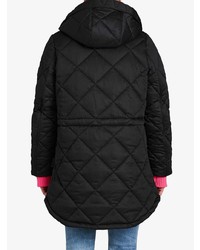 Burberry Detachable Hood Quilted Oversized Jacket