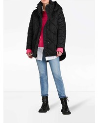 Burberry Detachable Hood Quilted Oversized Jacket