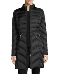 Laundry by Shelli Segal Diamond Quilted Down Coat Black