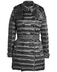 Burberry Down Filled Coat With Belt