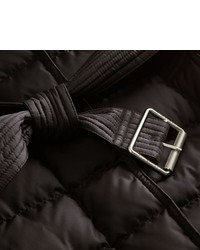 Burberry Down Filled Puffer Coat With Packaway Hood