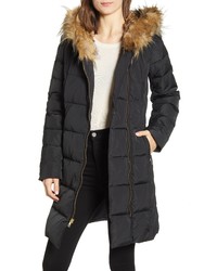Cole Haan Feather Down Puffer Jacket With Faux
