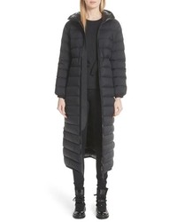 Moncler Grue Long Quilted Down Coat
