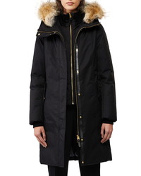 Mackage Harlowe Cr Luxe Down Coat With Removable Bib Genuine Coyote