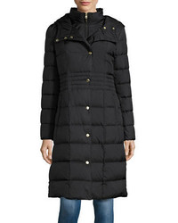 Cole Haan Hooded Down Long Puffer Coat
