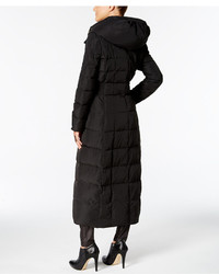 Cole Haan Hooded Down Maxi Puffer Coat