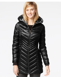 Laundry by Shelli Segal Hooded Down Packable Puffer Coat