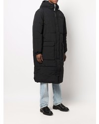 Calvin Klein Jeans Hooded Flap Pockets Padded Coat
