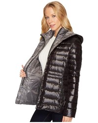 Vince Camuto Hooded Lightweight Down With Bib N1841 Coat