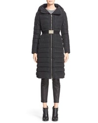 Moncler Imin Water Resistant Belted Down Puffer Coat