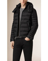 Burberry Lightweight Down Filled Technical Puffer Jacket, $795 | Burberry |  Lookastic