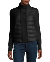 Moncler Maglione Quiltedtricot Cardigan Jacket