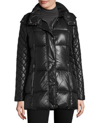 Andrew Marc Marc New York By Alise Quilted Puffer Coat Black