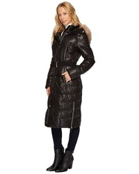 Andrew Marc Marc New York By Liz 42 Lacquer Puffer Maxi Coat Coat