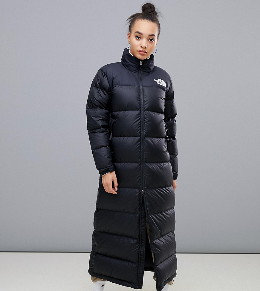 The North Face Nuptse Duster In Black, $528 | Asos | Lookastic