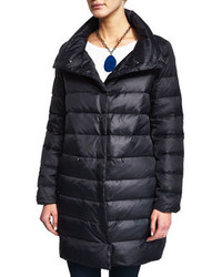 Eileen Fisher Puffer Cocoon Coat Plus Size