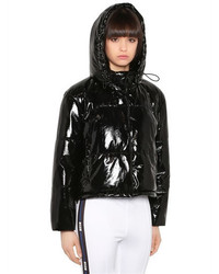 MSGM Quilted Vinyl Puffer Jacket