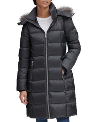 Andrew Marc Renata Genuine Fox Down Feather Fill Puffer Jacket