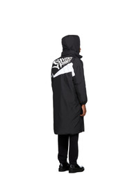 Givenchy Reversible Black Logo Puffer Coat