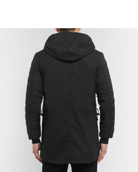 Canada Goose Selwyn Quilted Shell And Canvas Hooded Down Coat
