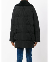 Dsquared2 Shearling Collar Padded Coat