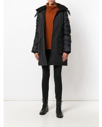 Canada Goose Shearling Lined Hooded Coat