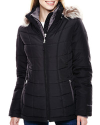 Free Country Short Puffer With Bib Coat