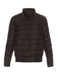 Moncler Gamme Rouge Violette Lightweight Quilted Down Silk Coat