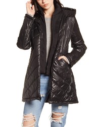 Maralyn & Me Water Resistant Quilted Hooded Jacket