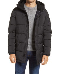 Vince Camuto Water Resistant Quilted Stretch Parka