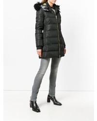 Versace Jeans Zipped Padded Coat