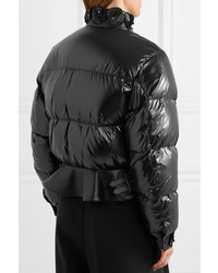 Moncler Genius 6 Noir Kei Ninomiya Cropped Appliqud Quilted Shell Down Jacket