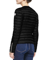 Moncler Amey Asymmetric Zip Puffer Jacket