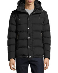 Burberry Basford 2 In 1 Puffer Jacket Black