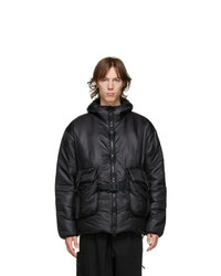 Y-3 Black Ch3 Quilted Puffy Jacket