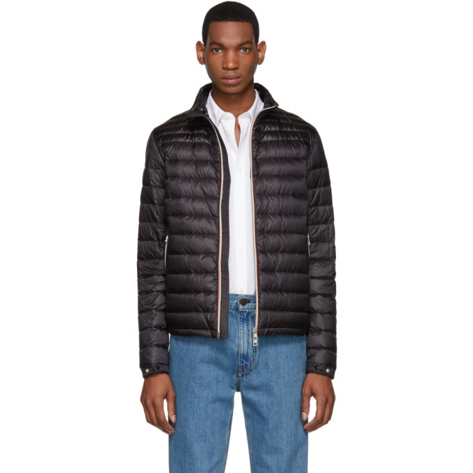 Moncler Black Down Daniel Jacket, $895 | SSENSE | Lookastic