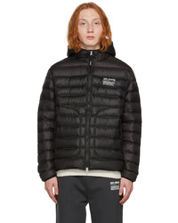 Axel Arigato Black Down Hooded Hyde Puffer Jacket
