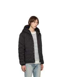 Canada Goose Black Down Lodge Hooded Jacket