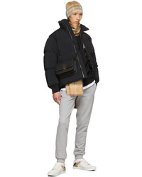 Burberry Black Down Nylon Puffer Jacket