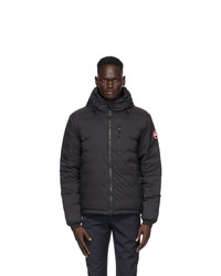 Canada Goose Black Down Packable Lodge Hooded Jacket