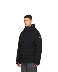 MONCLER GRENOBLE Black Down Padded Achensee Jacket