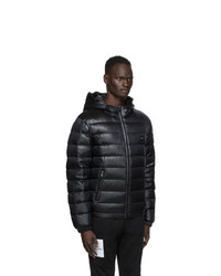 Dolce and Gabbana Black Down Quilted Dna Jacket