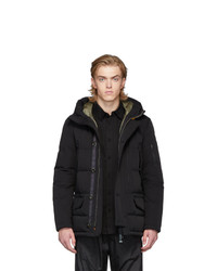 Parajumpers Black Down Rugged Marcus Jacket