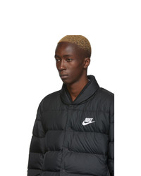 Nike Black Down Sportswear Bomber