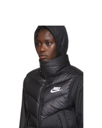 Nike Black Down Windrunner Vest
