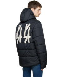 44 label group Black Eren Puffer Jacket